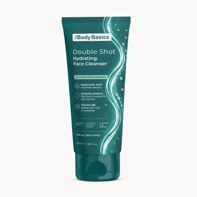 Double Shot Deep Clean + Hydrating Face Cleanser – 50ml