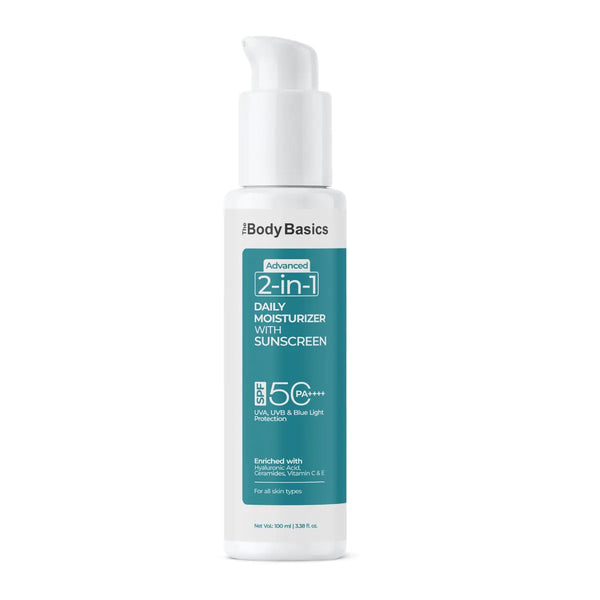 Hydrating Face Moisturizer + Sunscreen SPF 50 PA++++
