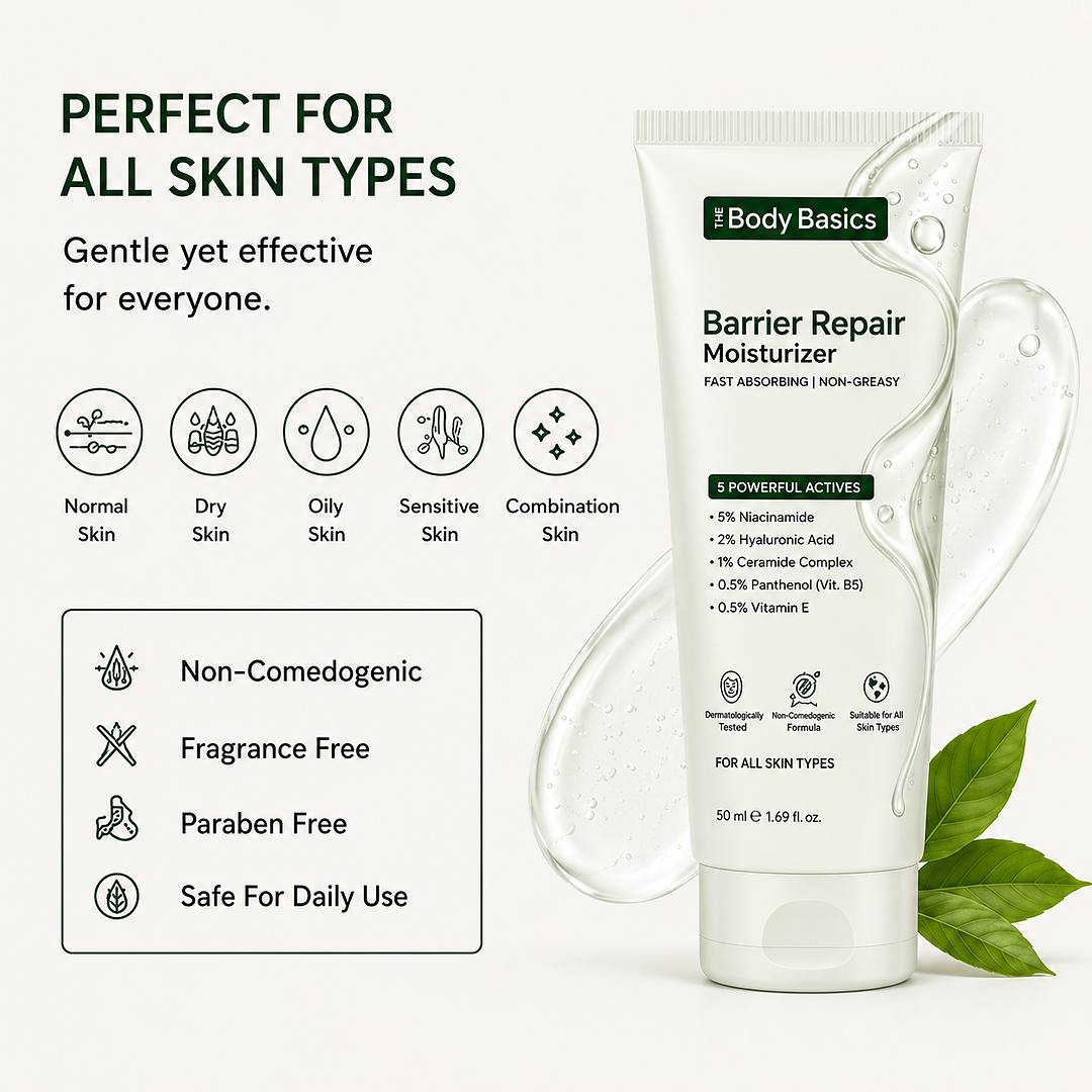 Hydrating Barrier Repair Moisturizer for Dry & Sensitive Skin – 50ml
