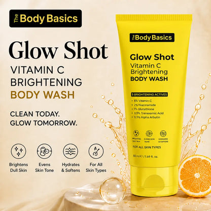Glow Shot Vitamin C Brightening Body Wash – 50 ml