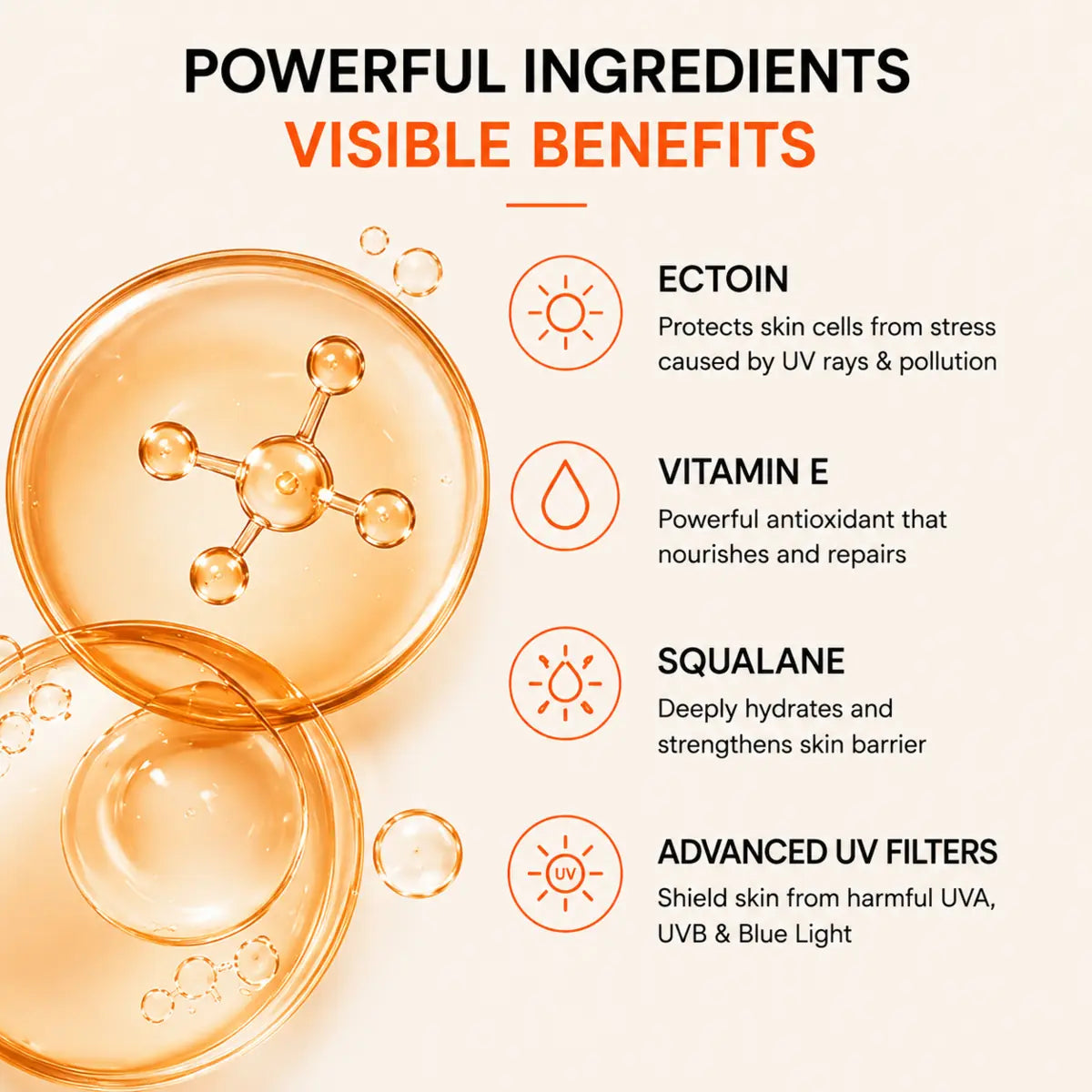 Urban Defence Sunscreen SPF 50 PA++++ with Ectoin – 30 ml
