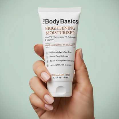 Brightening Mosisturizer with 5% Niacinamide, 1% Kojic Acid & Vitamin C - 100ml