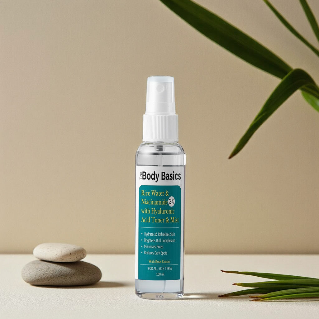 Rice Water & Niacinamide 3% with Hyaluronic Acid Toner & Mist 100ml