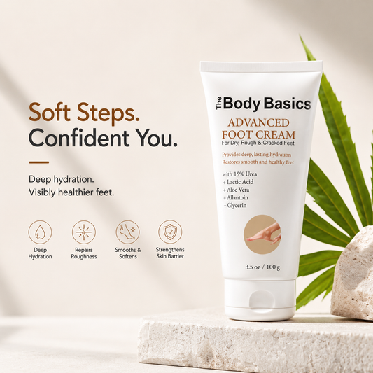 Advanced Foot Cream For Dry, Rough & Cracked Feet - 100g