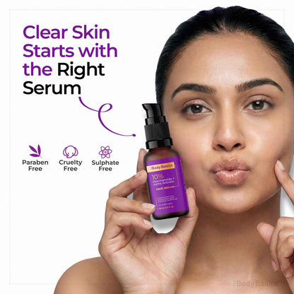 10% Niacinamide + 2% Alpha Arbutin Face Serum for Dark Spots, Oil Control & Brightening Skin | With Vitamin B5 & Hyaluronic Acid