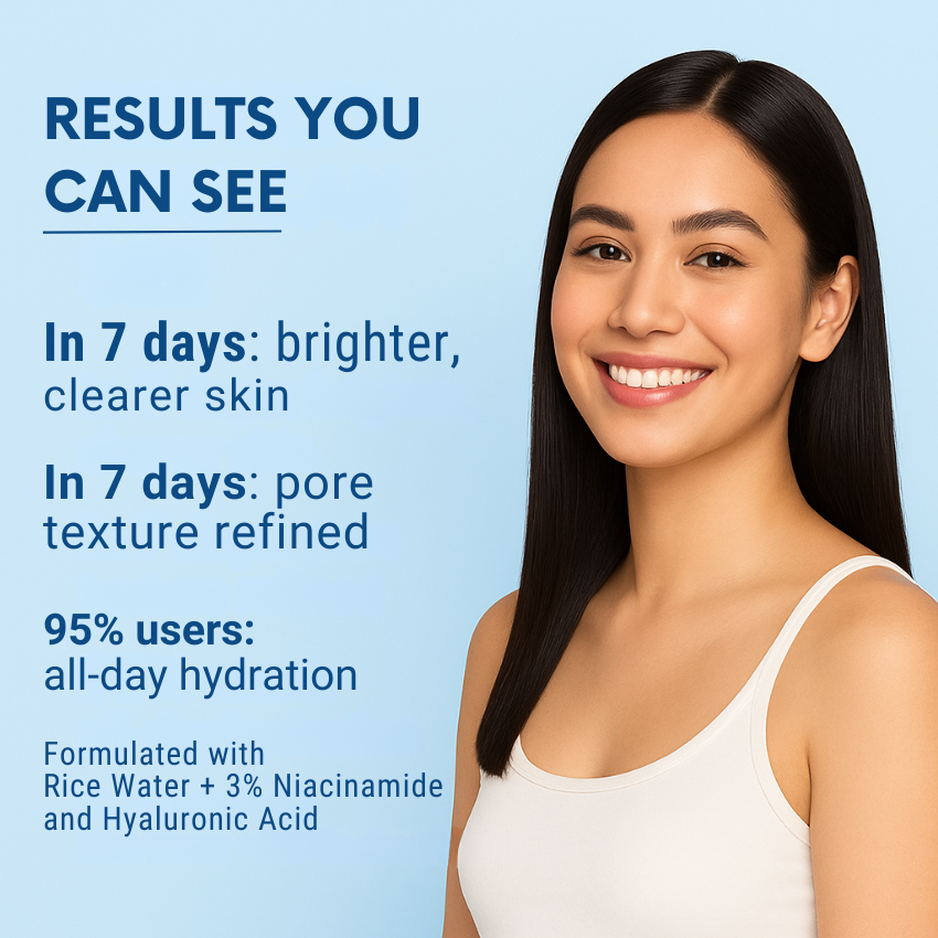 Rice Water & Niacinamide 3% with Hyaluronic Acid Toner & Mist 100ml