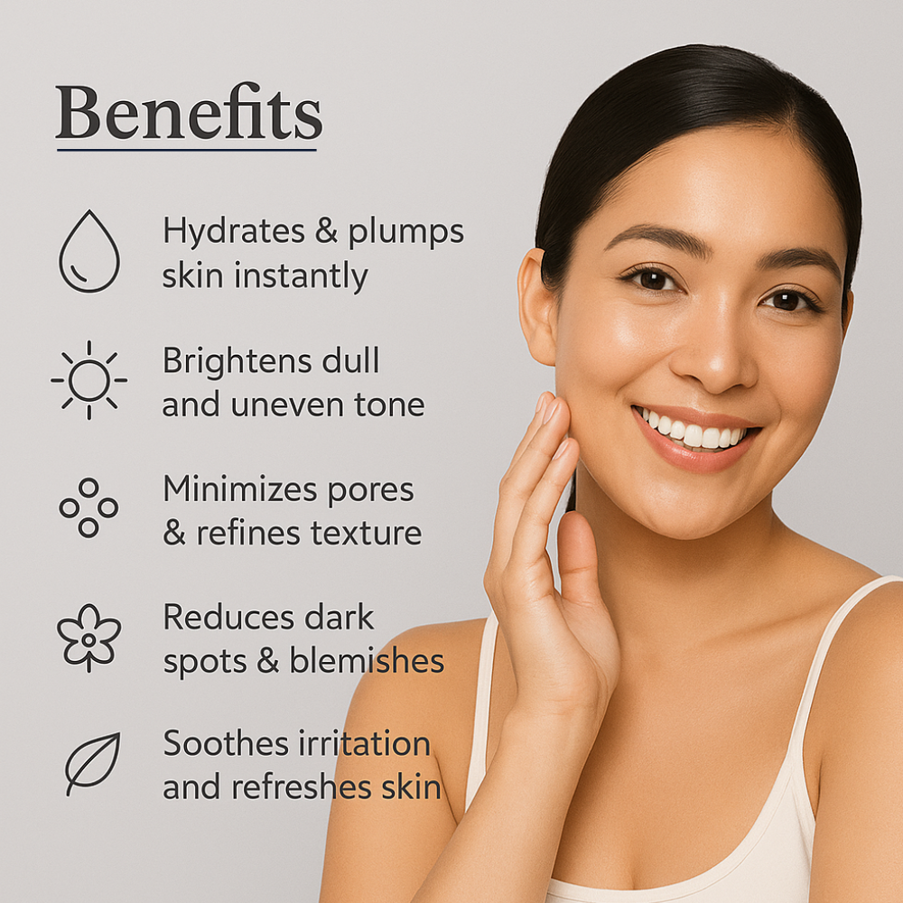 Rice Water & Niacinamide 3% with Hyaluronic Acid Toner & Mist 100ml