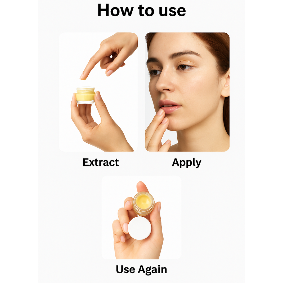 SPF 30 PA++ Brightening Lip Balm with Vitamin C & Hyaluronic Acid 5g | Sun Protection & Hydration