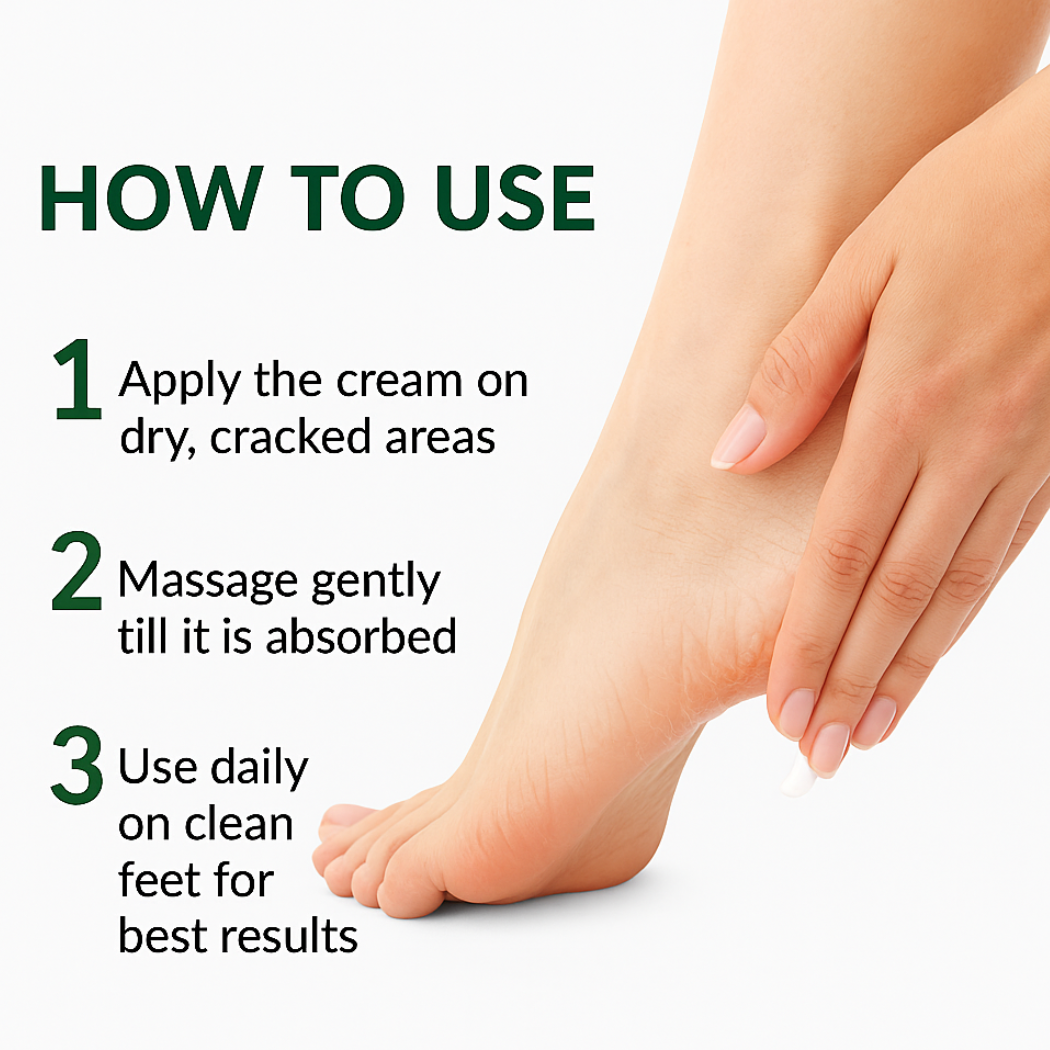 Advanced Foot Cream For Dry, Rough & Cracked Feet - 100g