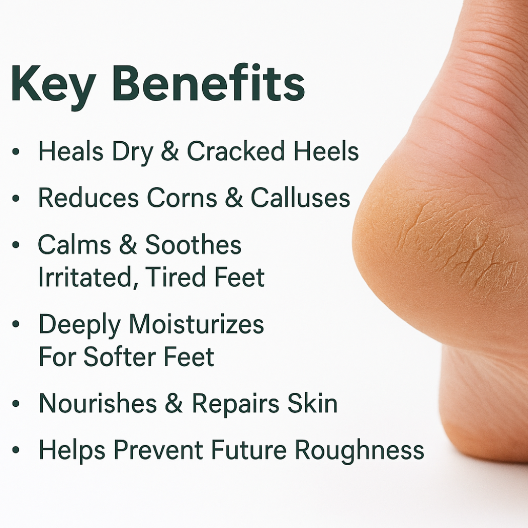 Advanced Foot Cream For Dry, Rough & Cracked Feet - 100g