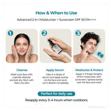 Hydrating Face Moisturizer + Sunscreen SPF 50 PA++++