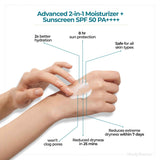 Advanced 2-1 Daily Moisturizer with Sunscreen SPF 50 PA++++ Bundel