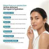 Hydrating Face Moisturizer + Sunscreen SPF 50 PA++++